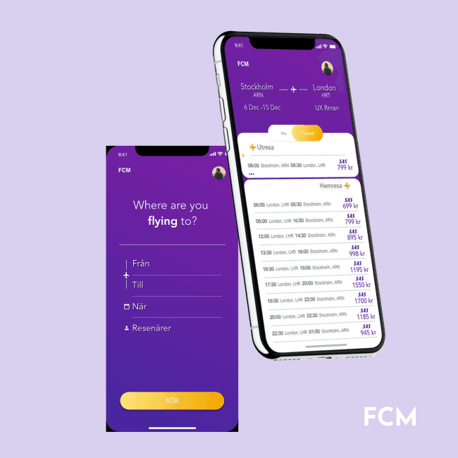 FCM travel solution